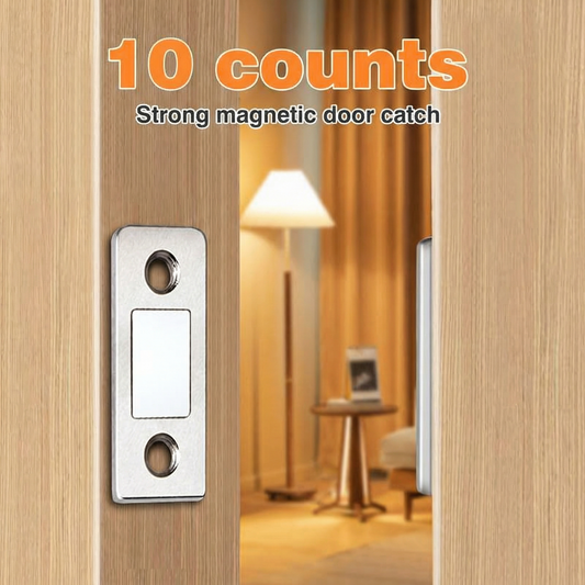 MagnaHold™ Magnetic Cabinet Catch – 10 Pack (No Drill Required)