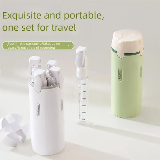TSA Approved 4-in-1 Travel Bottle