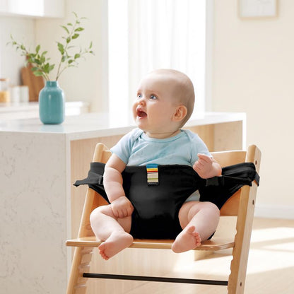 SeatSafe™ Portable Baby Chair Harness Adjustable • Travel-Friendly • Fits Most Chairs