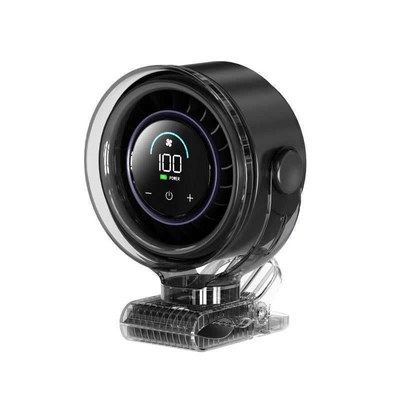 TurboClip™ 100-Speed Rechargeable Fan