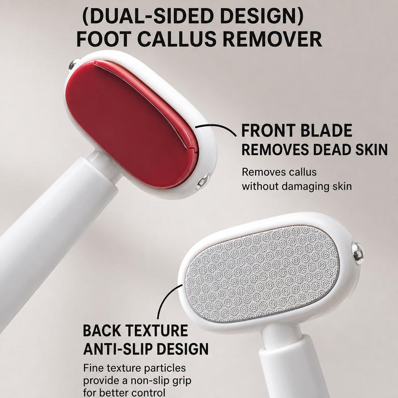 SmoothHeel™ Callus Remover Dual-Sided • Removes Dead Skin • Smooths Rough Heels