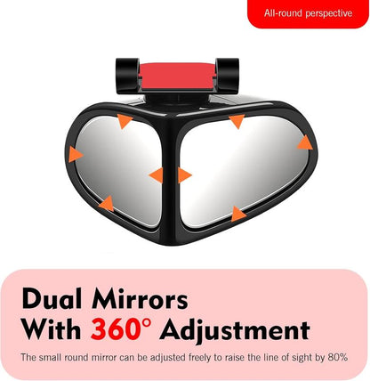 DualView™ Blind Spot Safety Mirrors – 2 Piece