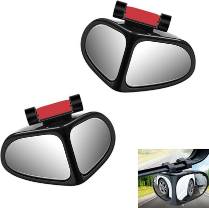 DualView™ Blind Spot Safety Mirrors – 2 Piece