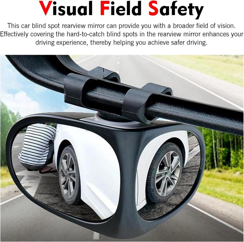 DualView™ Blind Spot Safety Mirrors – 2 Piece