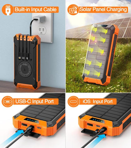 SolarCore X6™ Emergency War Power Bank