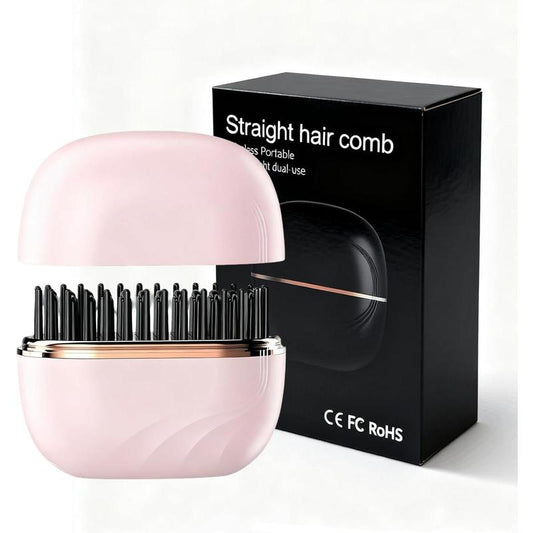 PocketStraightener™ Comb Cordless • Straightens & Smooths Anywhere