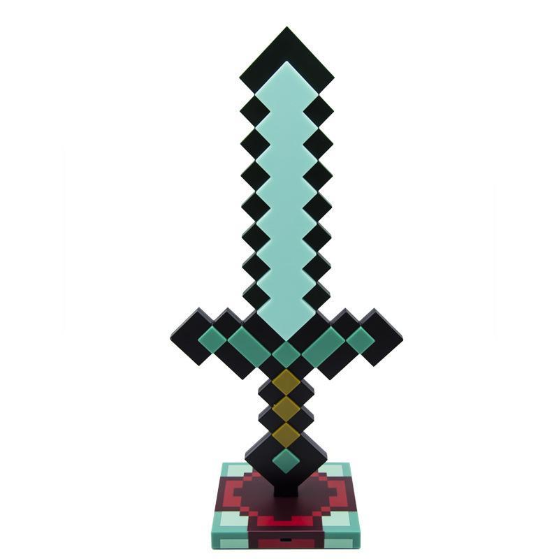 Minecraft Diamond Sword Lamp