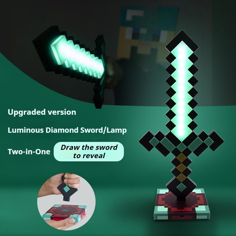 Minecraft Diamond Sword Lamp