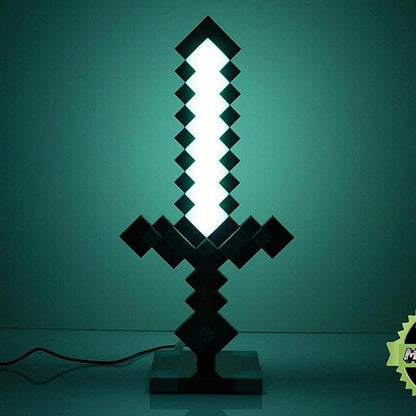 Minecraft Diamond Sword Lamp