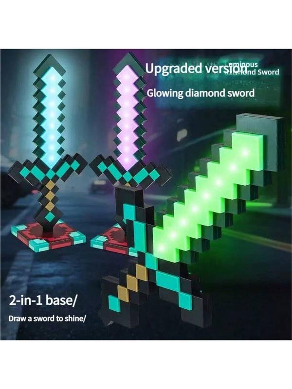 Minecraft Diamond Sword Lamp