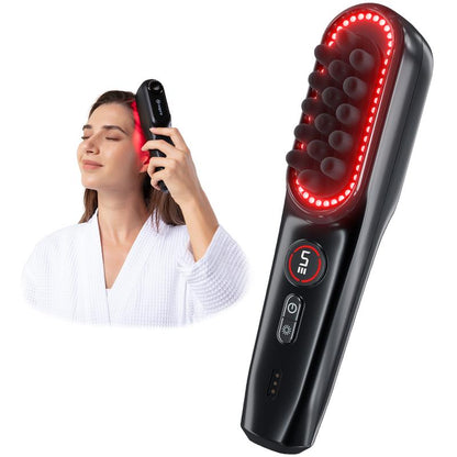 Red Light Lymphatic Scalp Massager™ Lymphatic Massage • Deep Kneading • Scalp & Body
