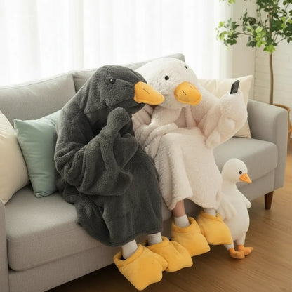 SnugGoose™ Hooded Blanket - Ultra-Soft Oversized Goose Wearable Blanket
