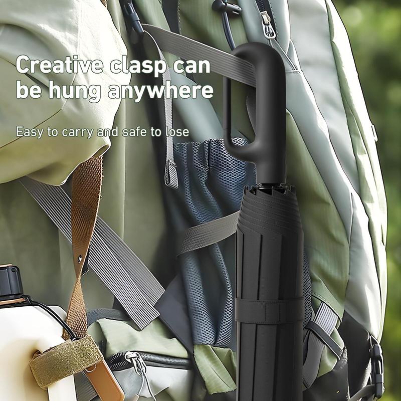 Hanul™ Automatic Umbrella Auto Open • Rotating Loop Handle • Windproof