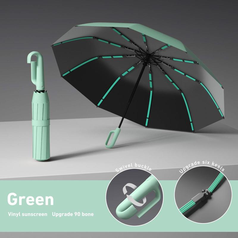 Hanul™ Automatic Umbrella Auto Open • Rotating Loop Handle • Windproof