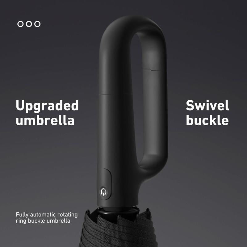 Hanul™ Automatic Umbrella Auto Open • Rotating Loop Handle • Windproof