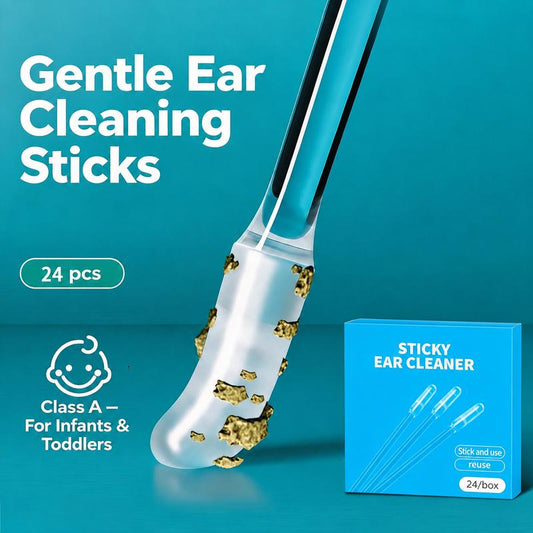 24-Pack WaxStick™ Ear Cleaning Sticks  Reusable • Gentle • Soft Tip