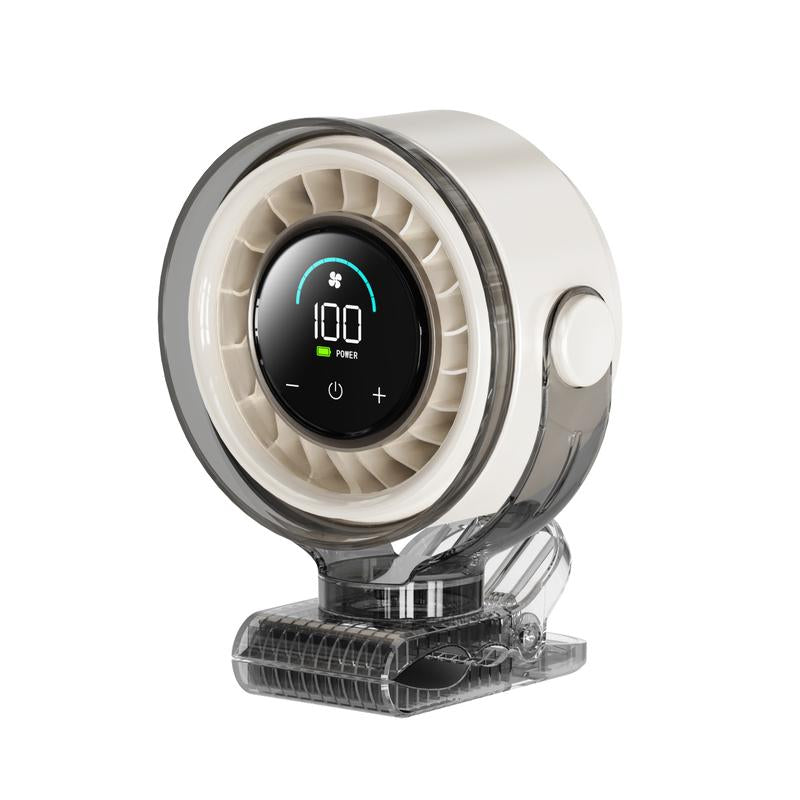 TurboClip™ 100-Speed Rechargeable Fan